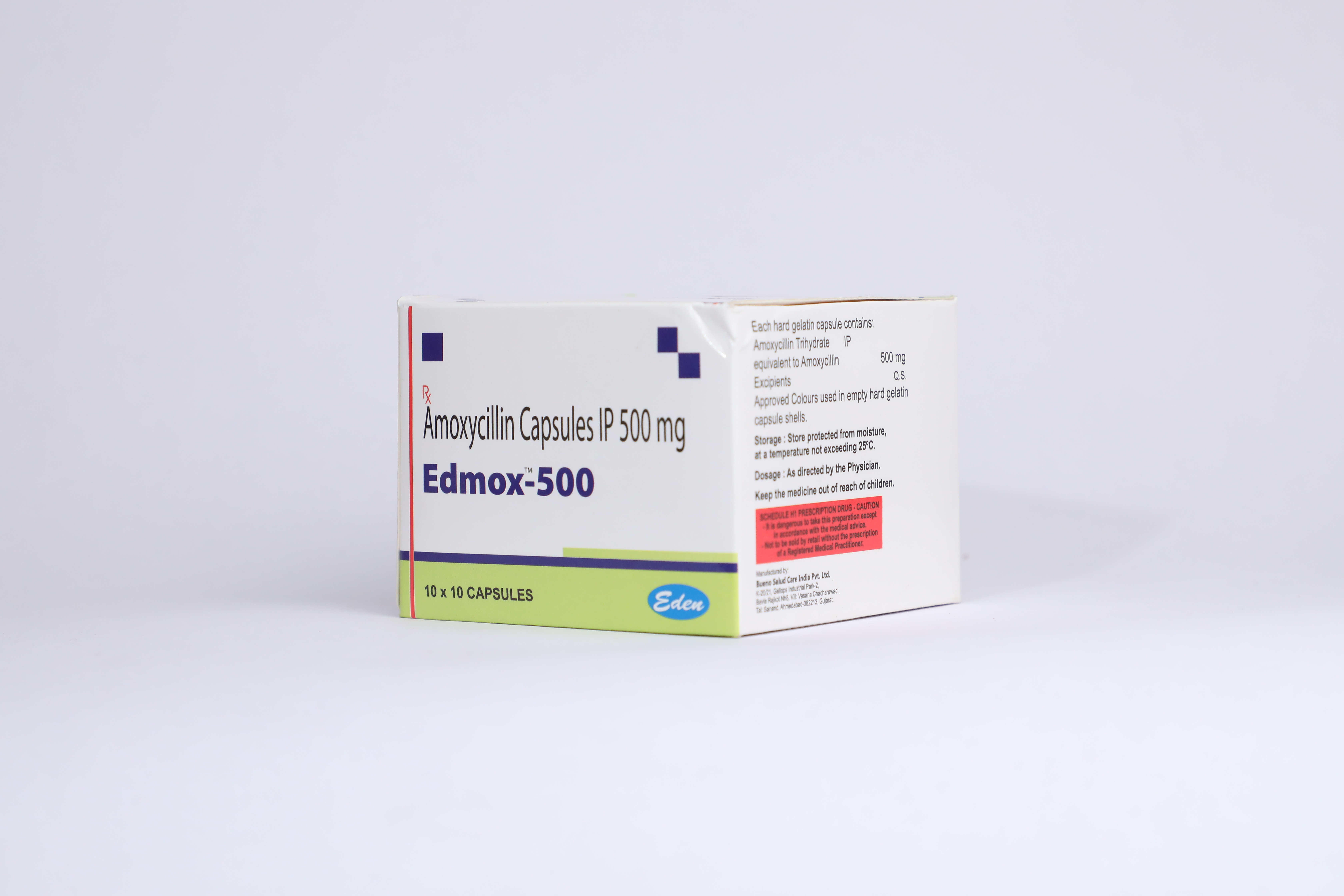 EDMOX 500 CAPS
